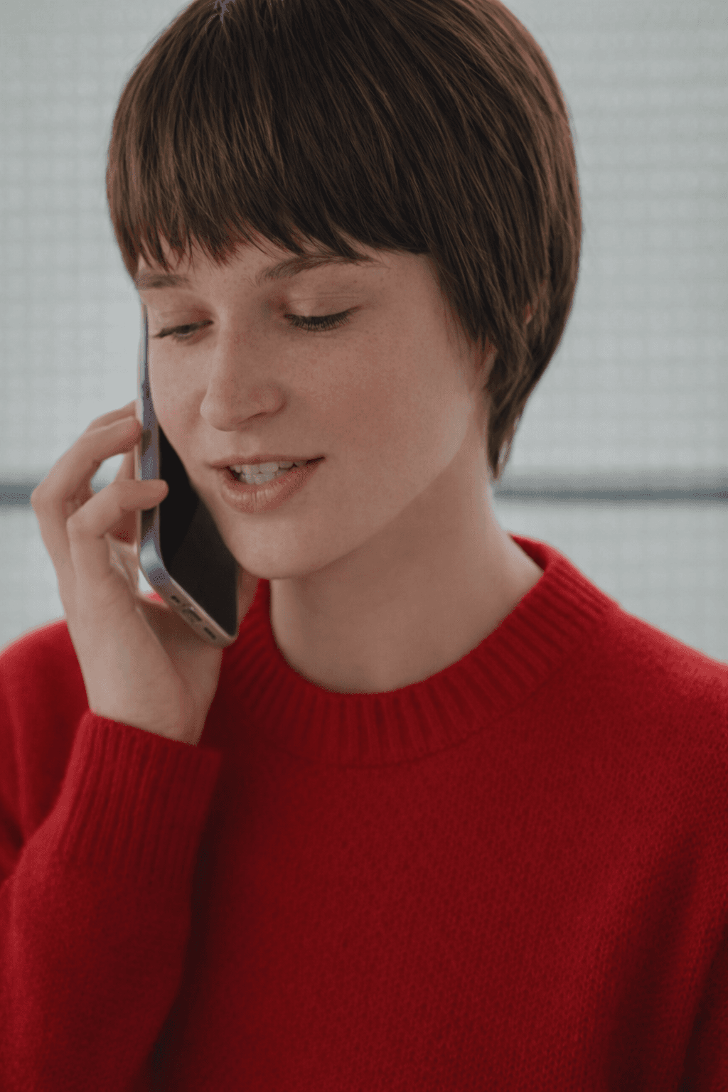 Sales specialist on an outbound call with a prospect