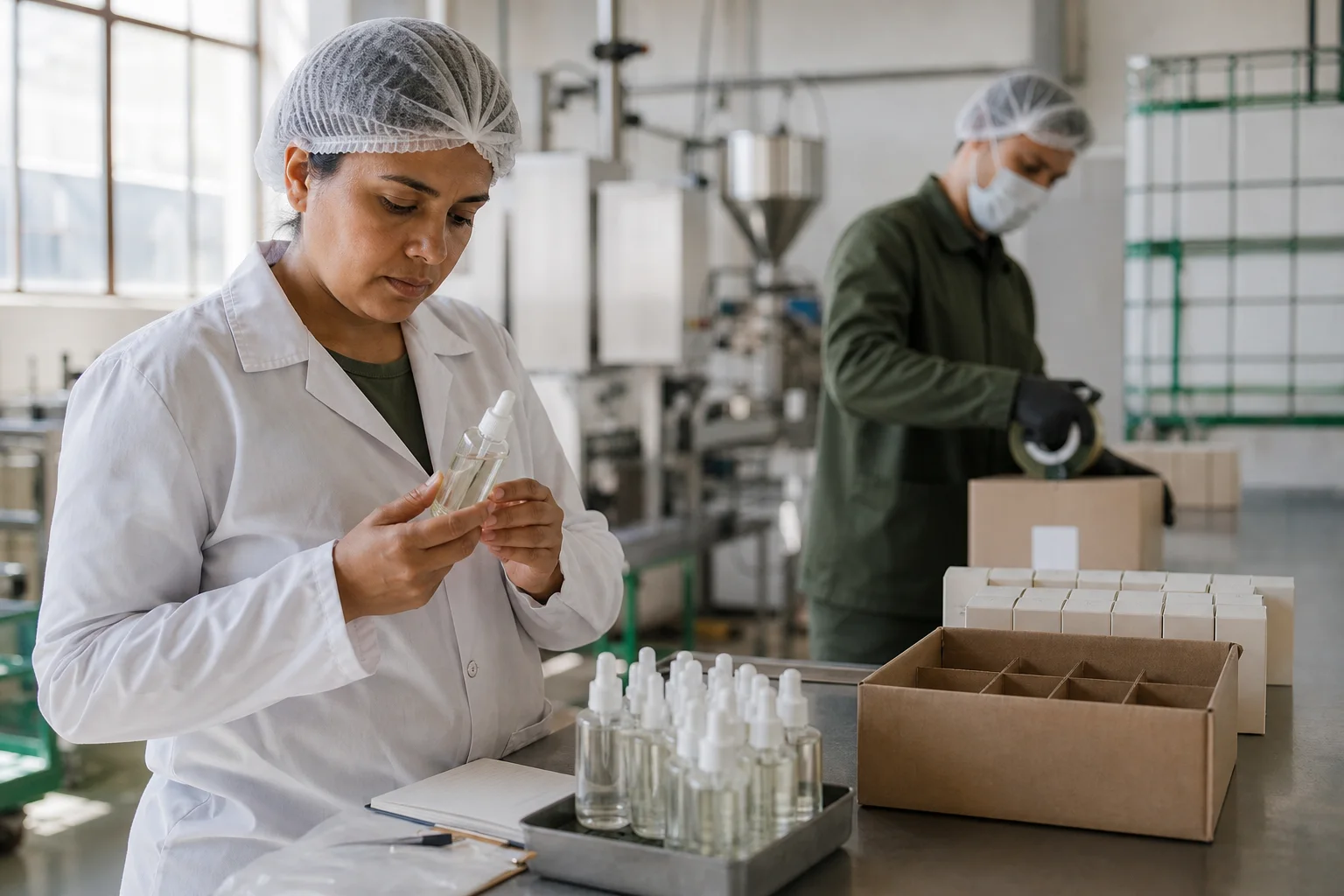 Product catalog and operational records for health and beauty inventory